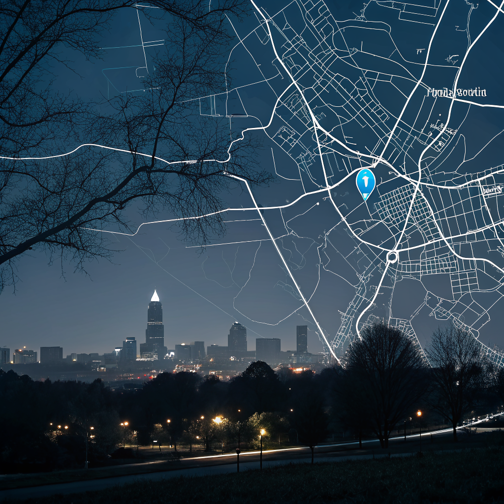 Map location of Cyradon Capital in Charlotte